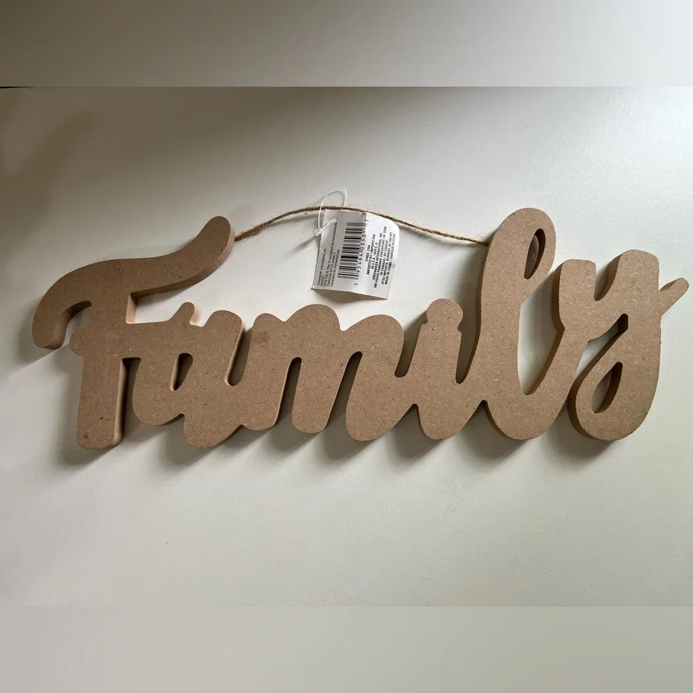 Two Wooden DIY Wall Decor - Picture 2 of 4